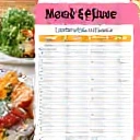 Icono de un plan de dieta personalizado